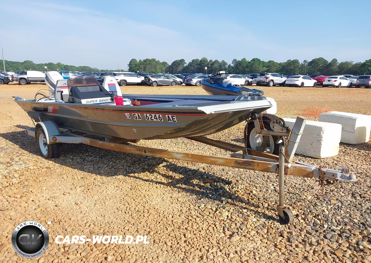 1989 Alumacraft 17 8" Motor Boat W- VIN:ACBU7113B989 - 6