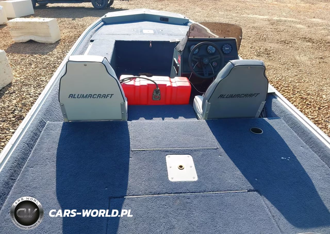 1989 Alumacraft 17 8" Motor Boat W- VIN:ACBU7113B989 - 8