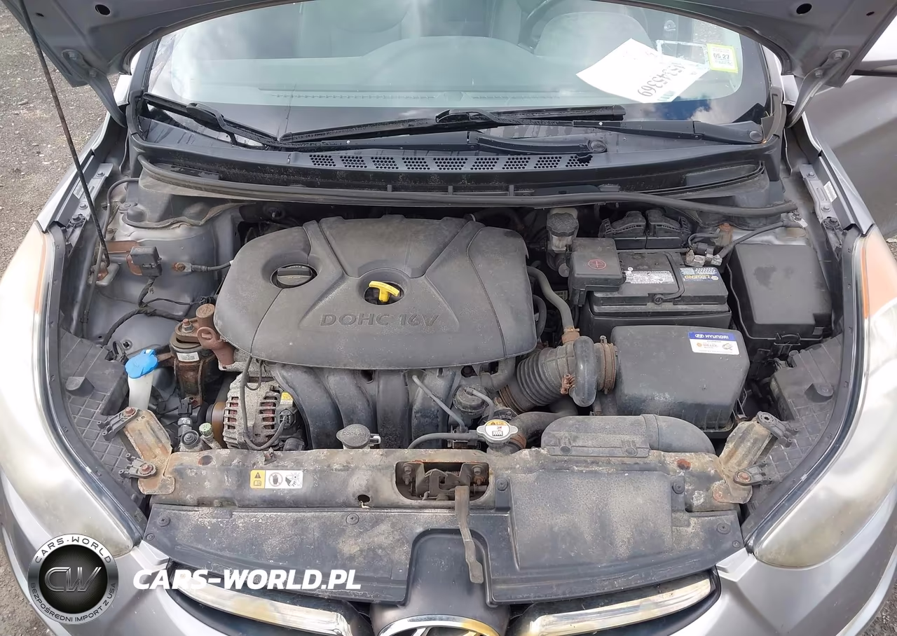 2013 Hyundai Elantra Limited VIN:KMHDH4AE6DU620227 - 10