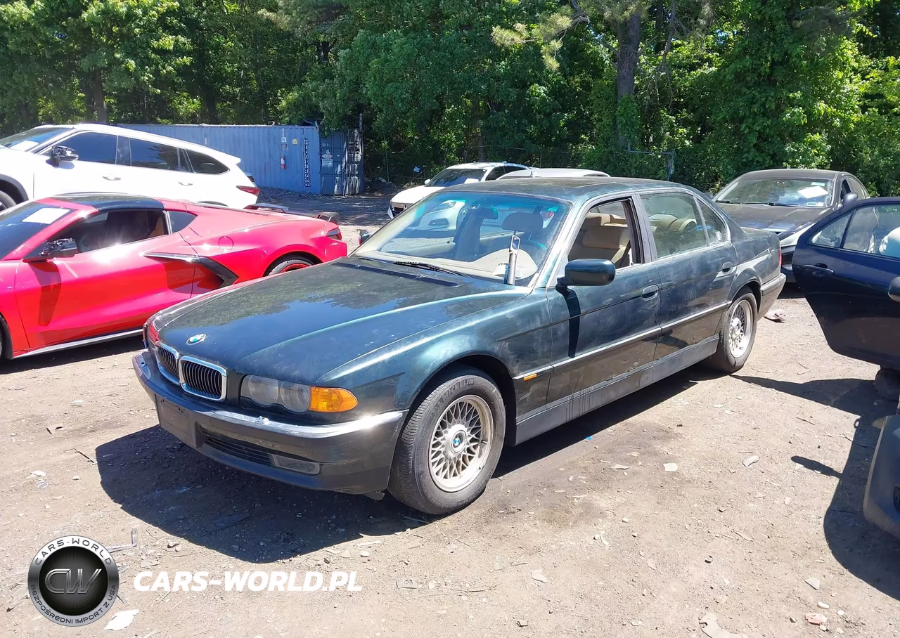 2000 BMW 740Il VIN:WBAGH8341YDP13348 - 2