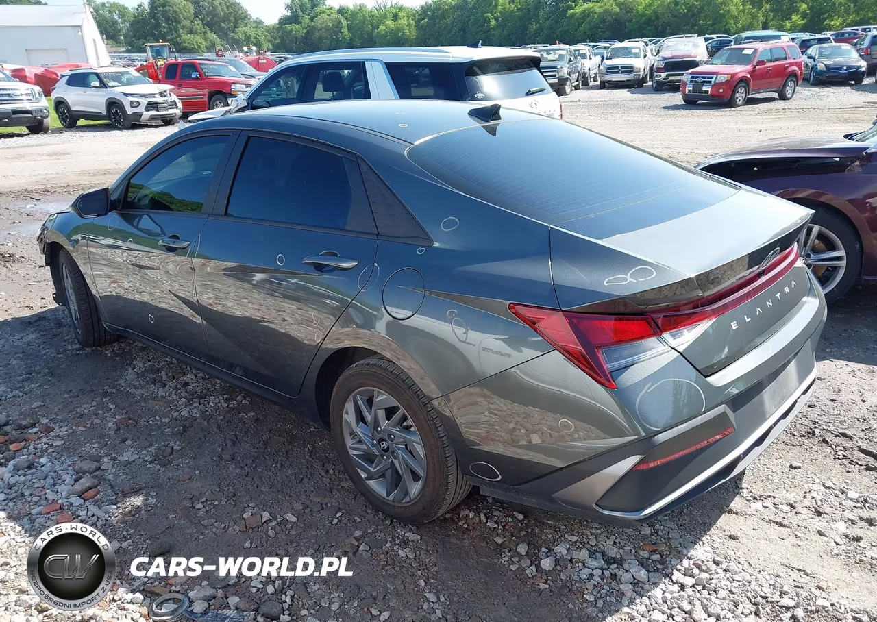 2024 Hyundai Elantra Sel VIN:KMHLM4DG0RU700604 - 3