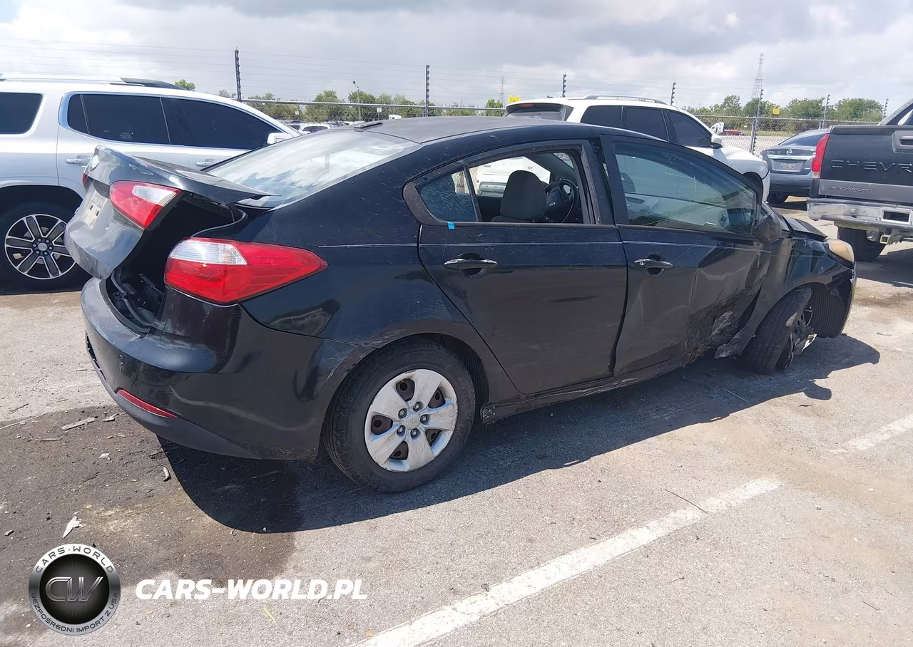 2014 Kia Forte Lx VIN:KNAFK4A69E5145463 - 4