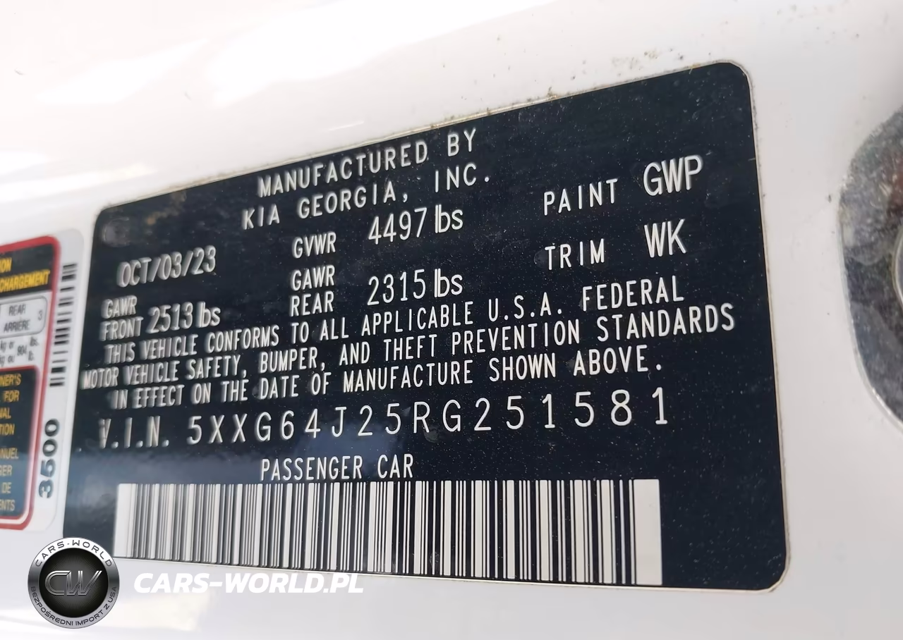 2024 Kia K5 Gt-Line VIN:5XXG64J25RG251581 - 9