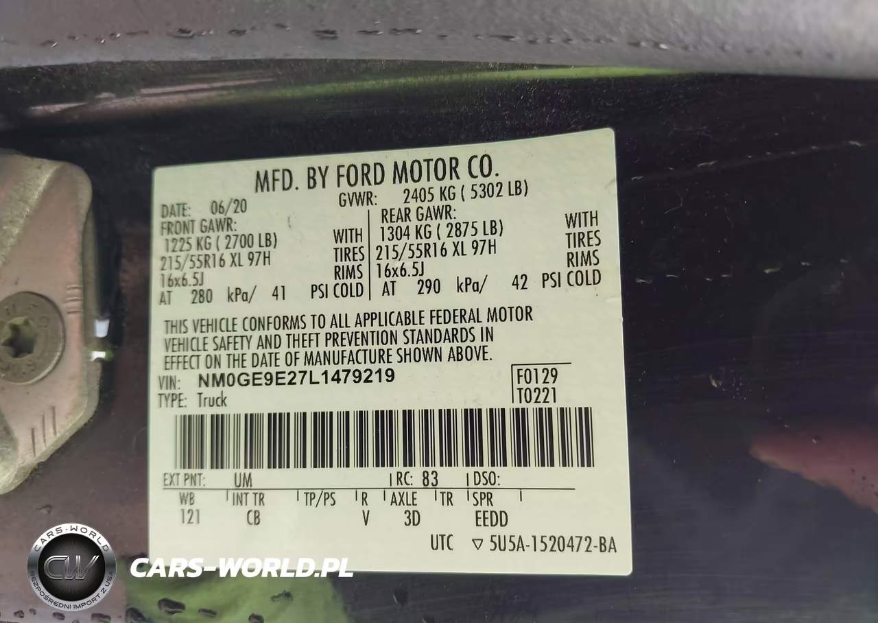 2020 Ford Transit Connect Xl Passenger VIN:NM0GE9E27L1479219 - 9