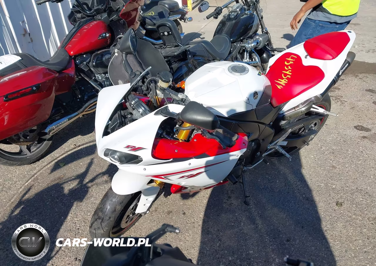 2009 Yamaha Yzfr1 VIN:JYARN23E39A002792 - 2