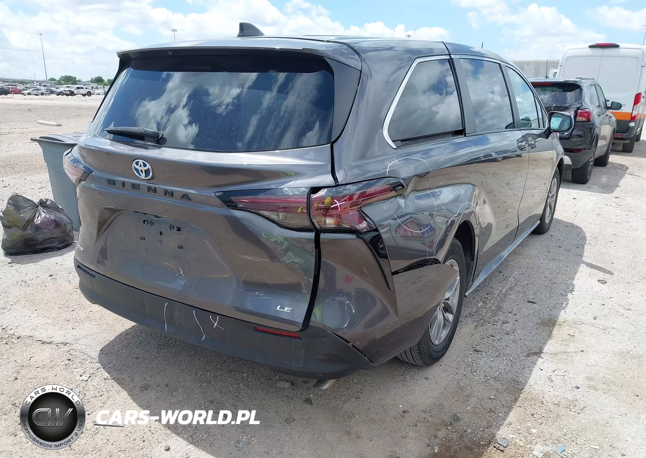 2025 Toyota Sienna Le VIN:5TDKRKEC6SS225214 - 4