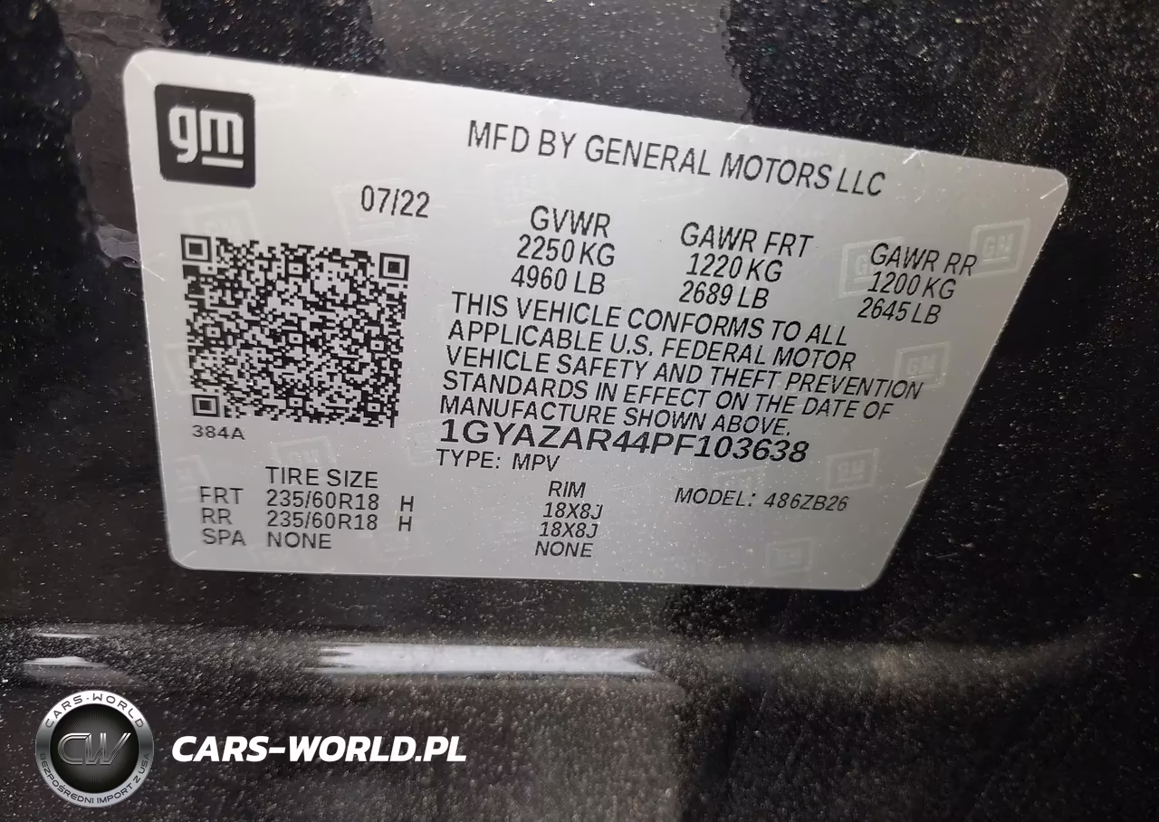 2023 Cadillac Xt4 Fwd Luxury VIN:1GYAZAR44PF103638 - 9
