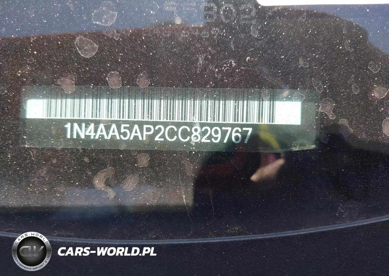 2012 Nissan Maxima 3.5 Sv VIN:1N4AA5AP2CC829767 - 9