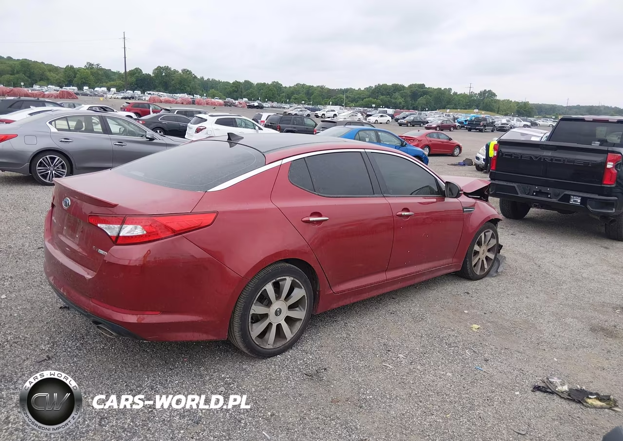 2012 Kia Optima Sx VIN:5XXGR4A66CG047874 - 4