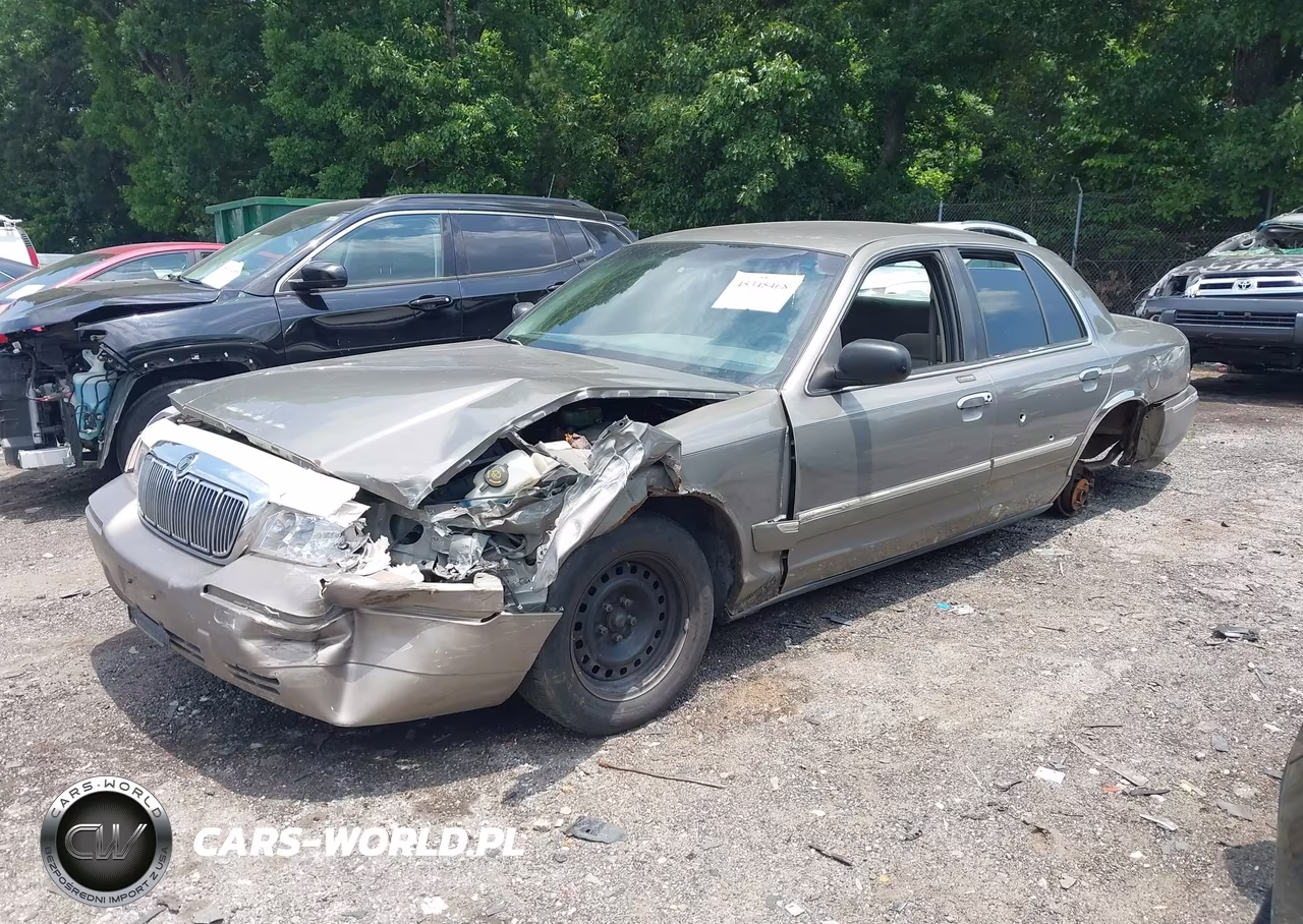 2000 Mercury Grand Marquis Gs VIN:2MEFM74W2YX714424 - 2