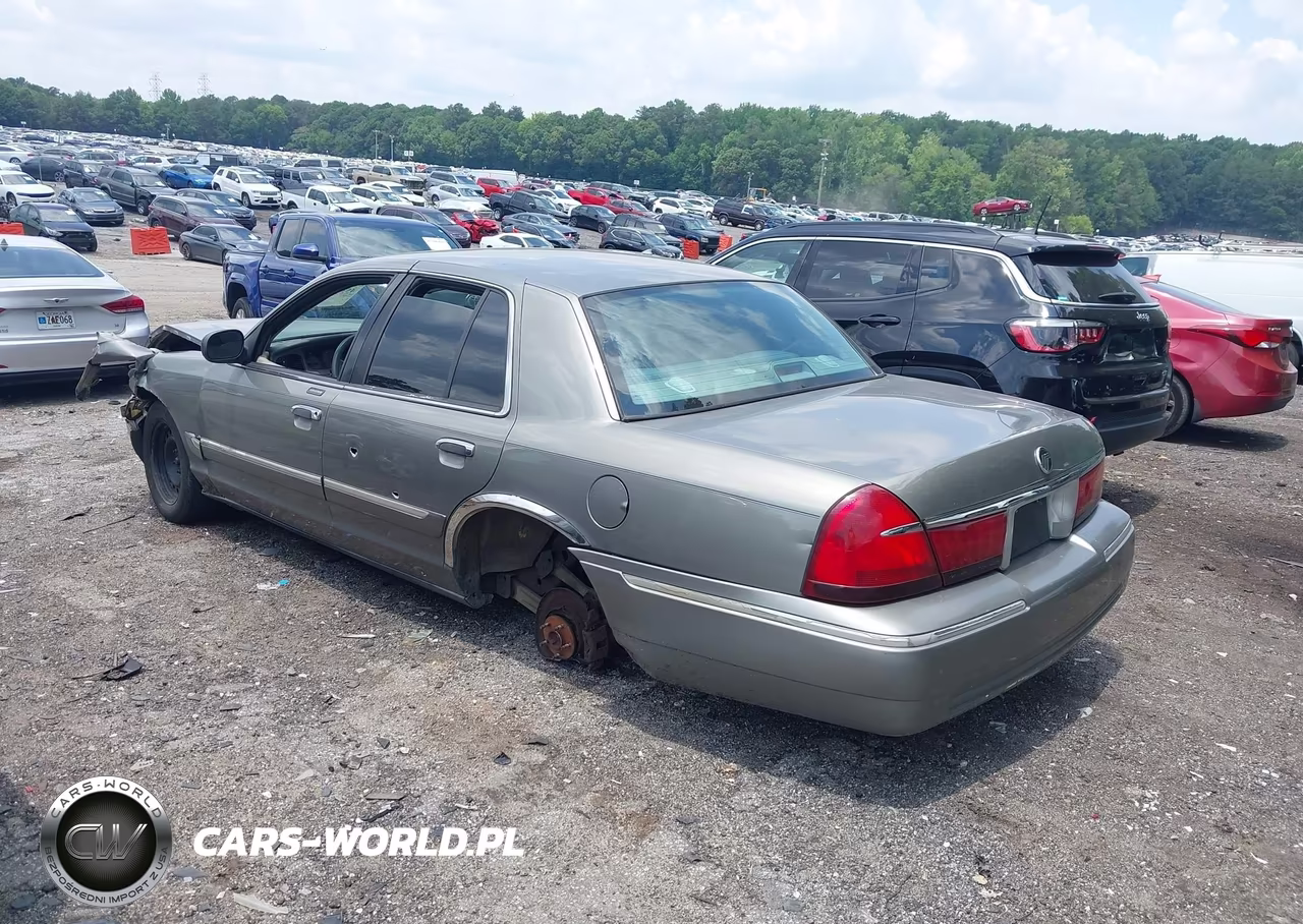 2000 Mercury Grand Marquis Gs VIN:2MEFM74W2YX714424 - 3