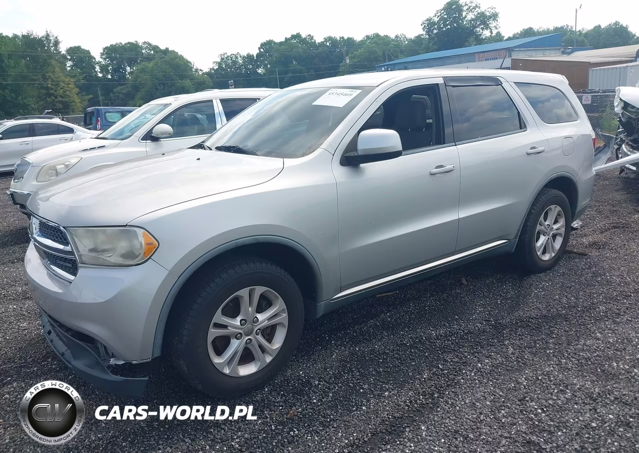 2012 Dodge Durango Sxt VIN:1C4RDHAG3CC152296 - 2
