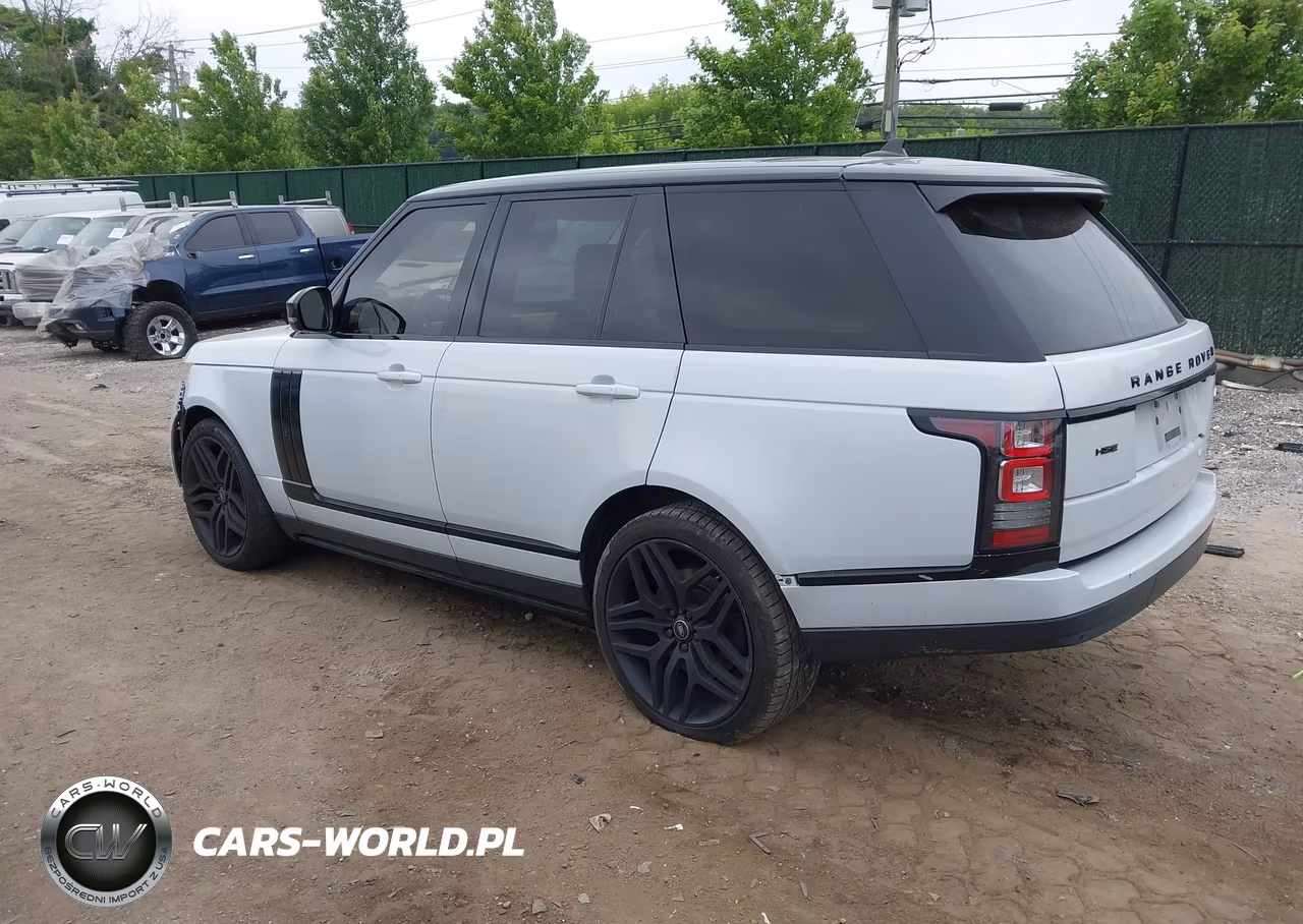 2016 Land Rover Range Rover 3.0L V6 Supercharged Hse VIN:SALGS2VF0GA257254 - 3