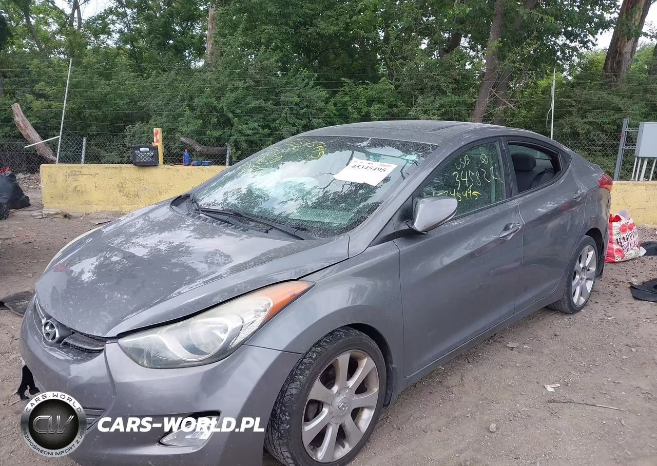 2013 Hyundai Elantra Limited VIN:5NPDH4AE4DH345827 - 6