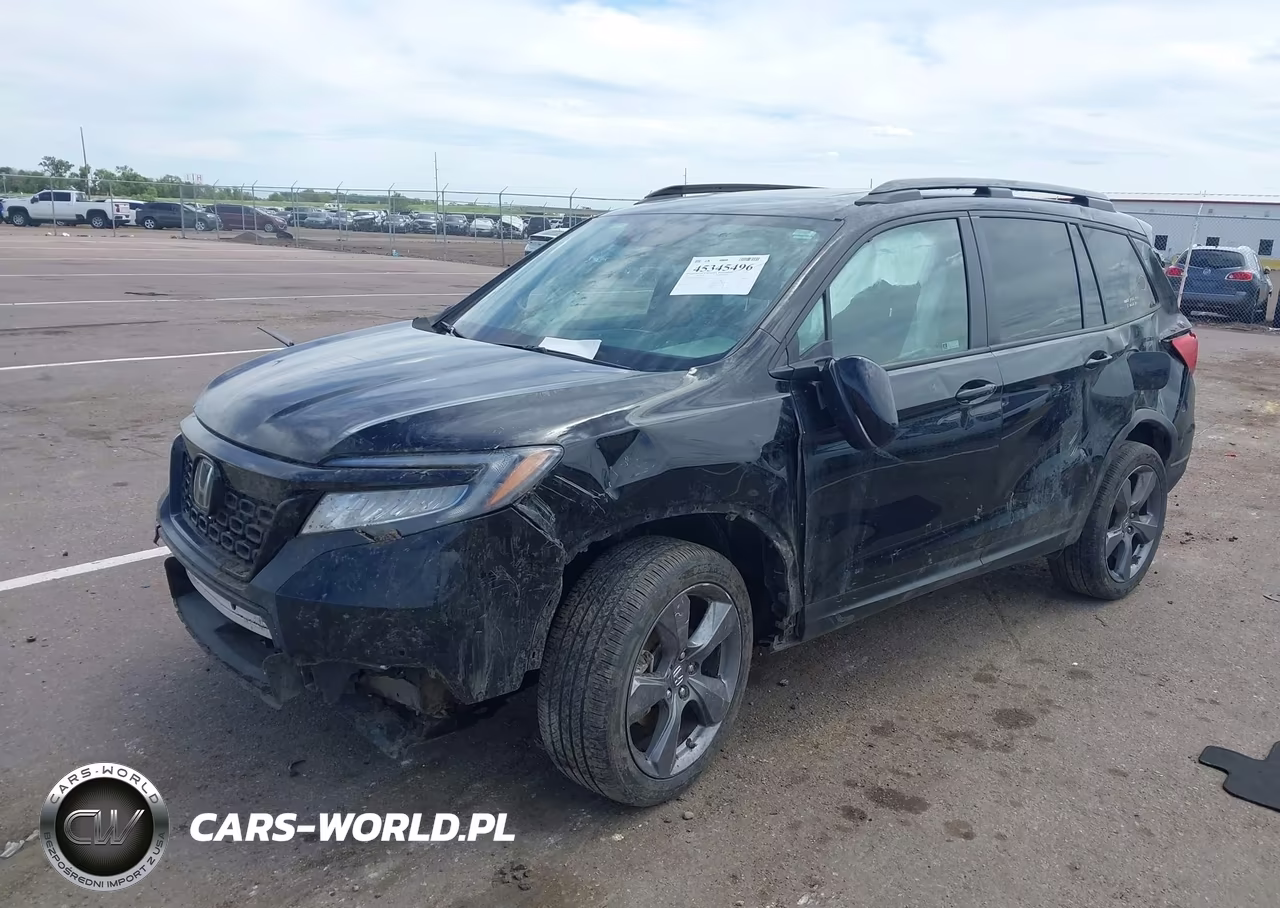 2021 Honda Passport Awd Touring VIN:5FNYF8H96MB041047 - 2