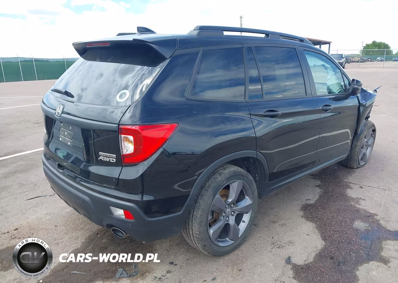 2021 Honda Passport Awd Touring VIN:5FNYF8H96MB041047 - 4