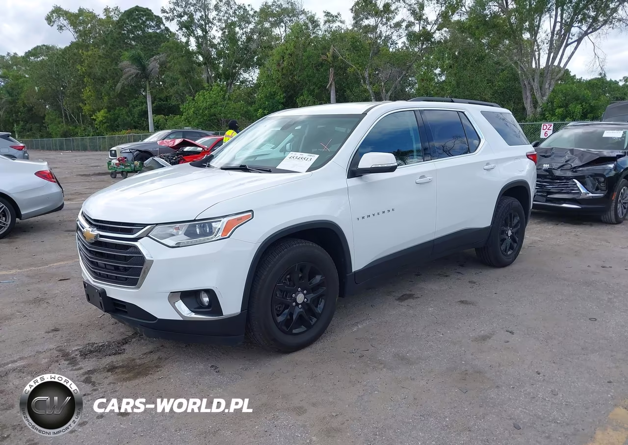2021 Chevrolet Traverse Awd Lt Cloth VIN:1GNEVGKW3MJ125017 - 2
