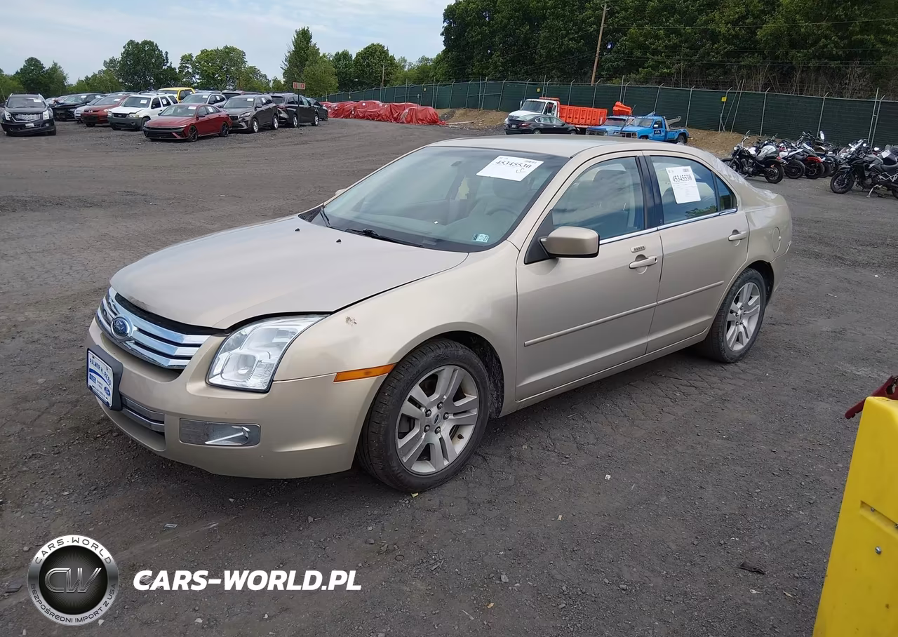 2008 Ford Fusion Sel VIN:3FAHP08Z48R260744 - 2