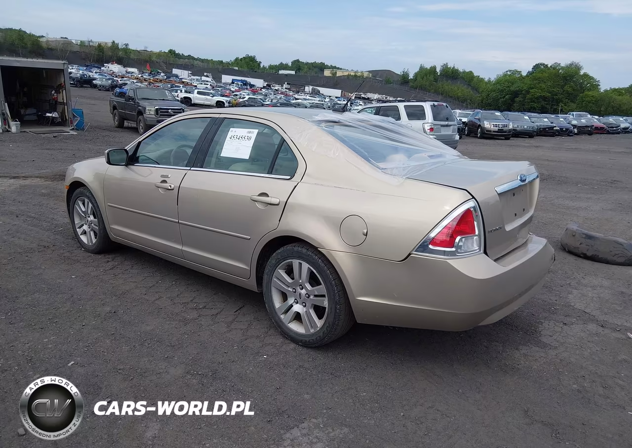 2008 Ford Fusion Sel VIN:3FAHP08Z48R260744 - 3
