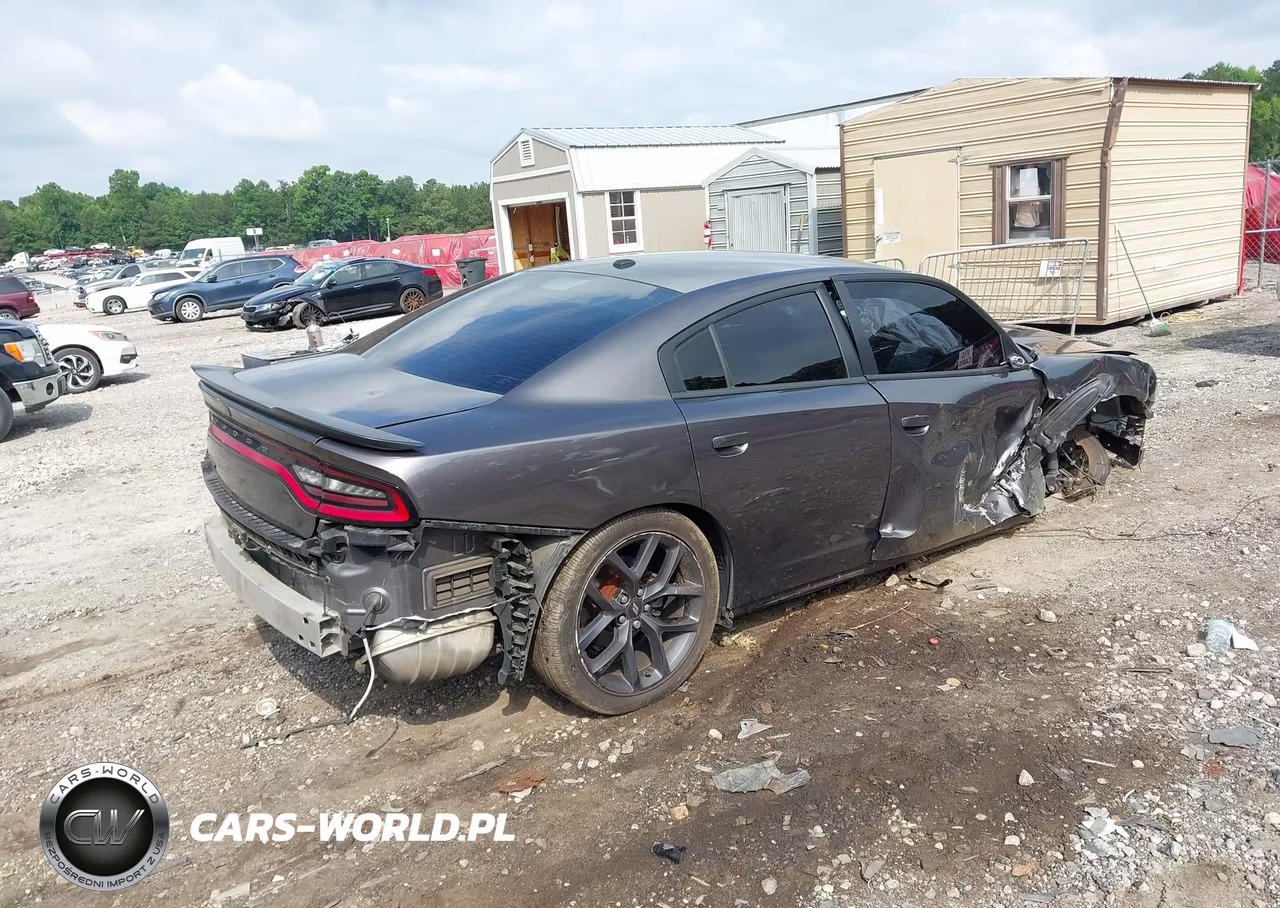 2021 Dodge Charger Sxt Rwd VIN:2C3CDXBG5MH653336 - 4