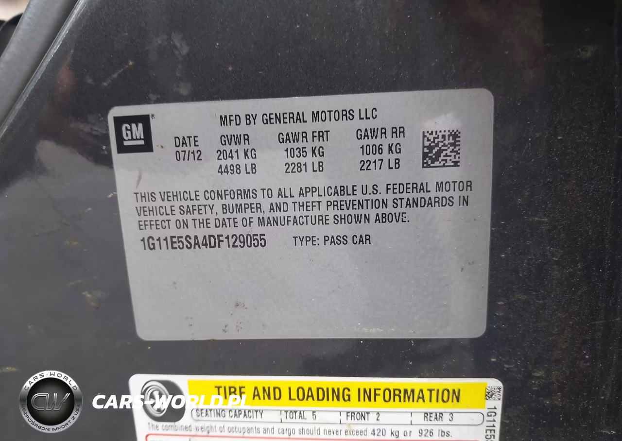 2013 Chevrolet Malibu 2Lt VIN:1G11E5SA4DF129055 - 9