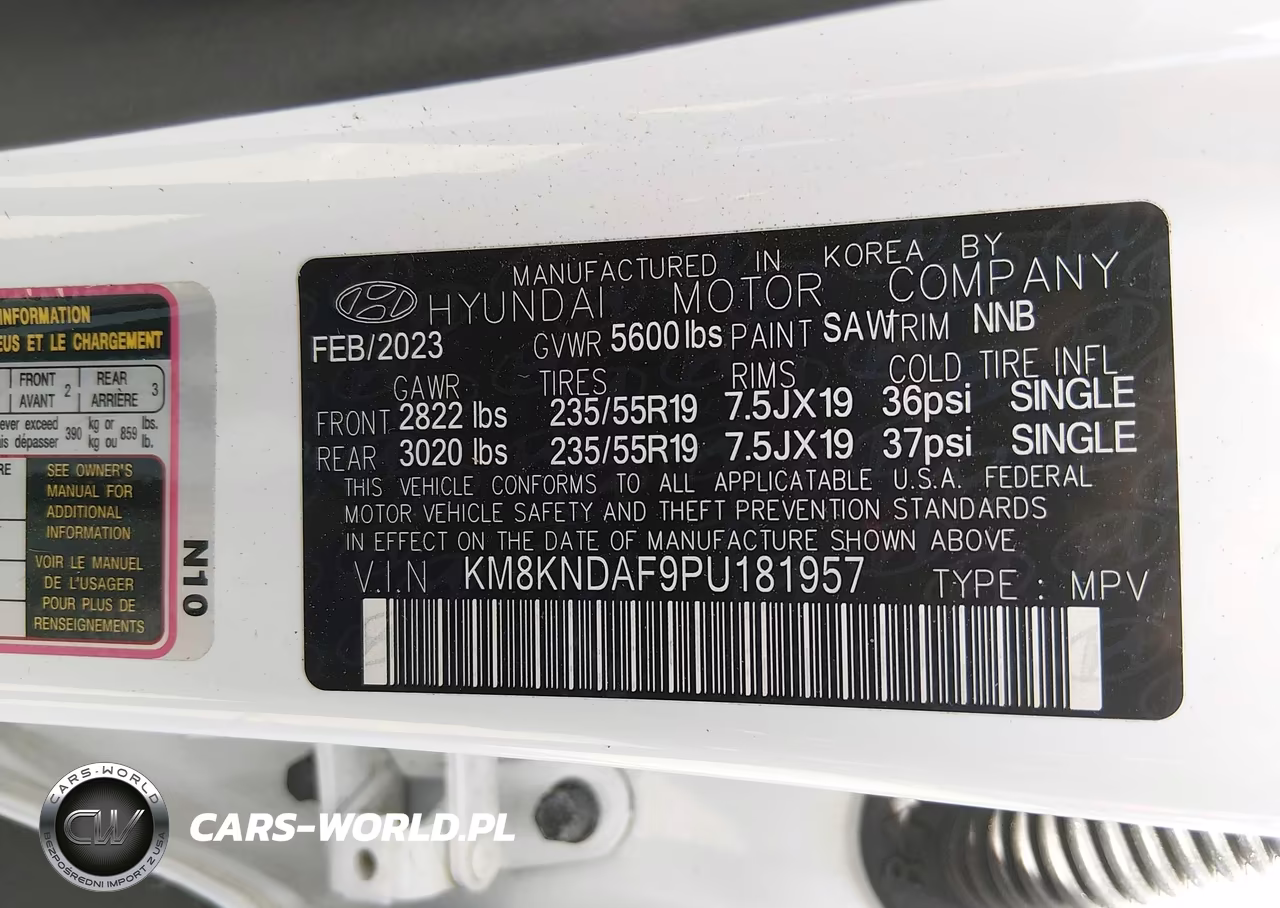 2023 Hyundai Ioniq 5 Sel VIN:KM8KNDAF9PU181957 - 9