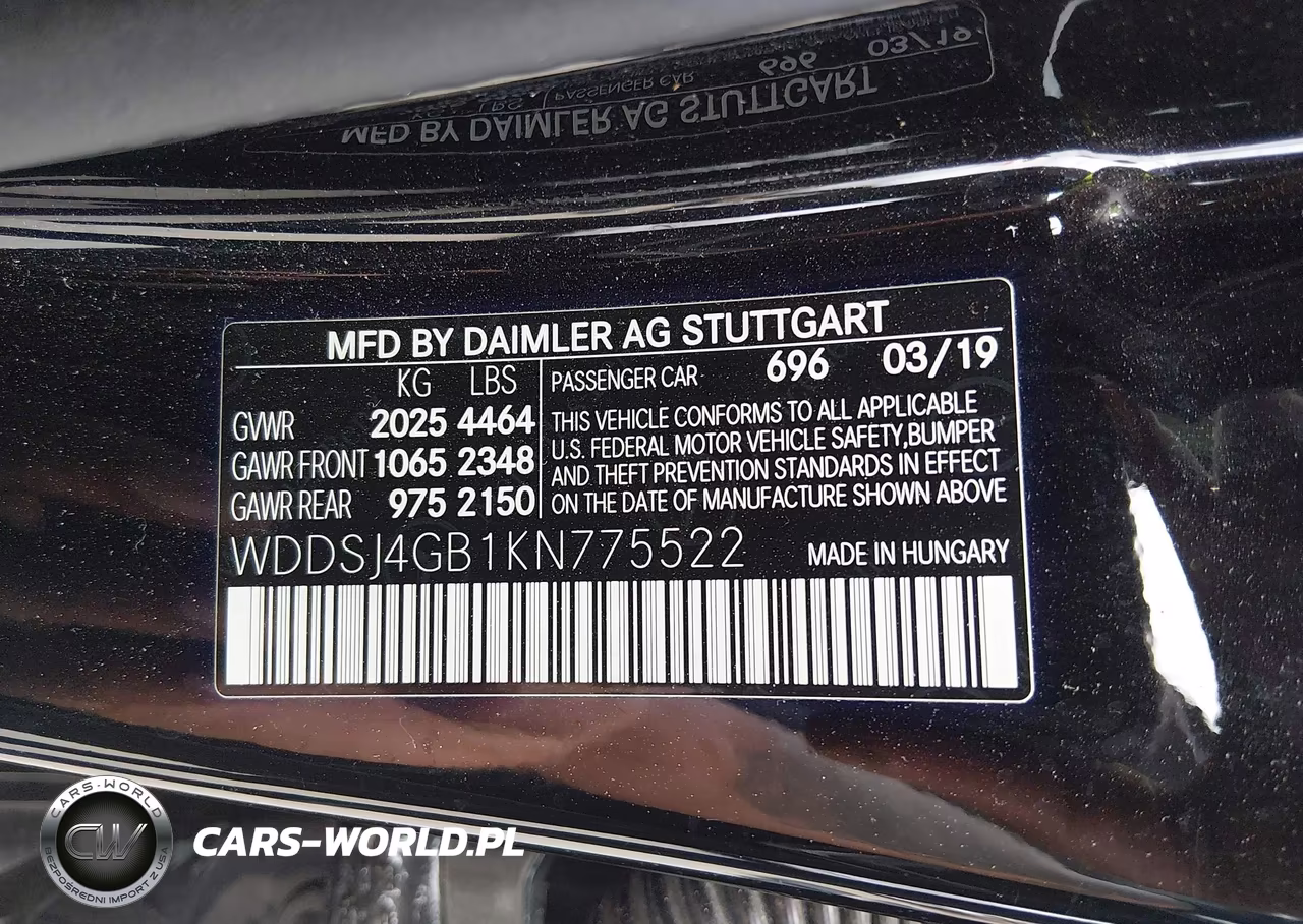2019 Mercedes-Benz Cla 250 4Matic VIN:WDDSJ4GB1KN775522 - 9