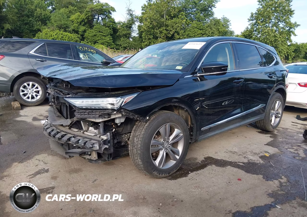 2022 Acura Mdx Standard VIN:5J8YE1H33NL014491 - 2