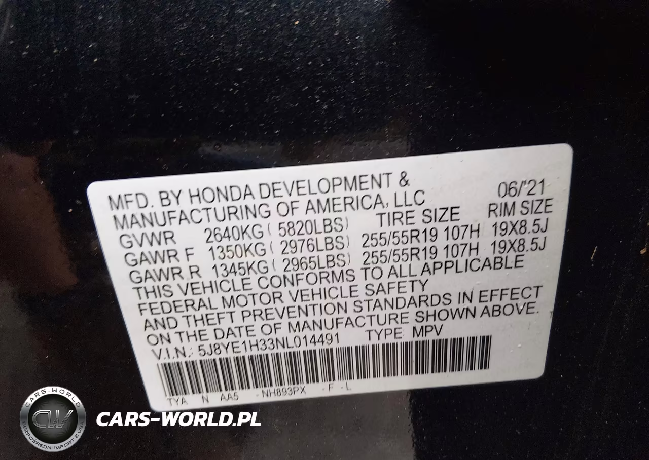2022 Acura Mdx Standard VIN:5J8YE1H33NL014491 - 9