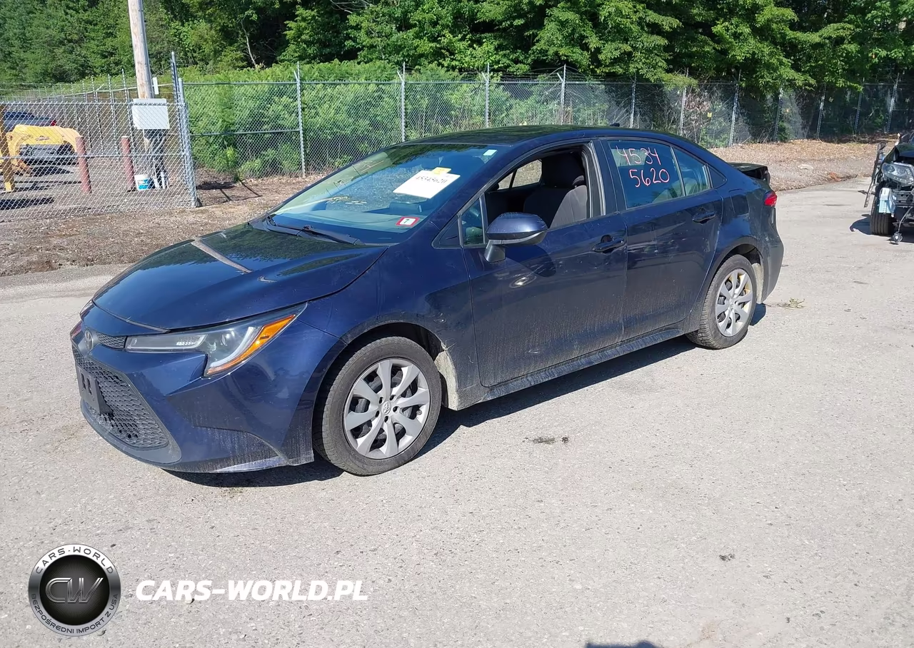 2021 Toyota Corolla Le VIN:5YFEPMAE4MP211989 - 2