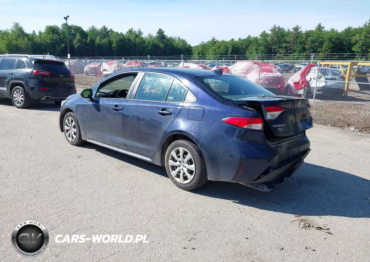 2021 Toyota Corolla Le VIN:5YFEPMAE4MP211989 - 3