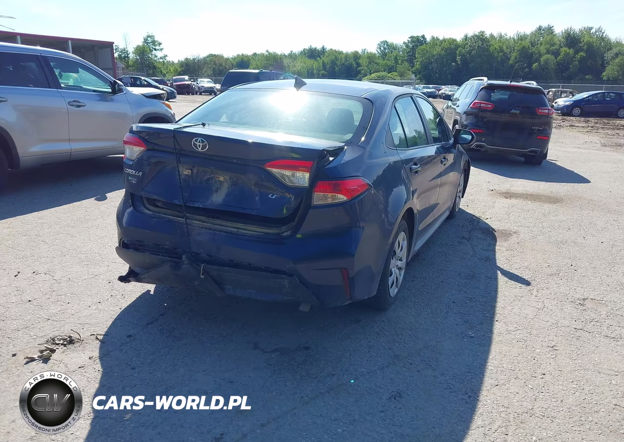 2021 Toyota Corolla Le VIN:5YFEPMAE4MP211989 - 4