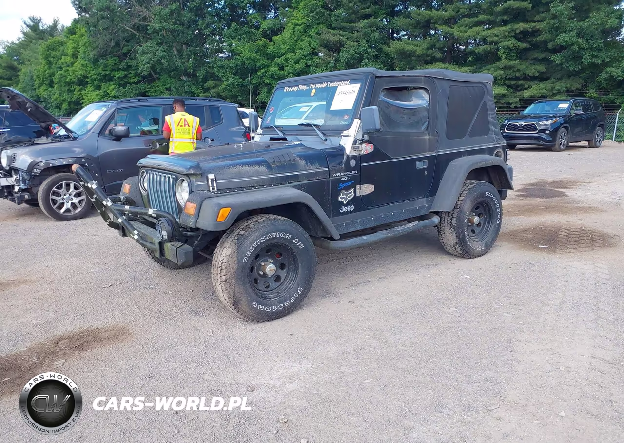 1998 Jeep Wrangler Sport VIN:1J4FY19S4WP787137 - 2