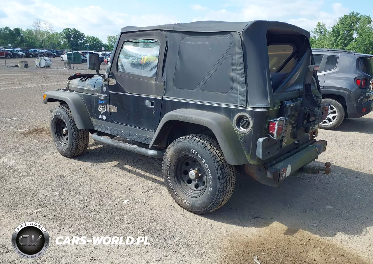 1998 Jeep Wrangler Sport VIN:1J4FY19S4WP787137 - 3
