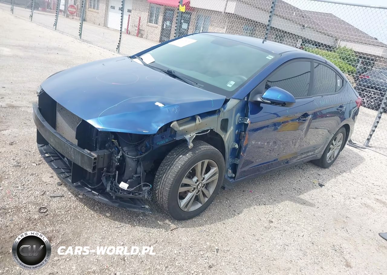2018 Hyundai Elantra Sel VIN:5NPD84LF8JH351907 - 2