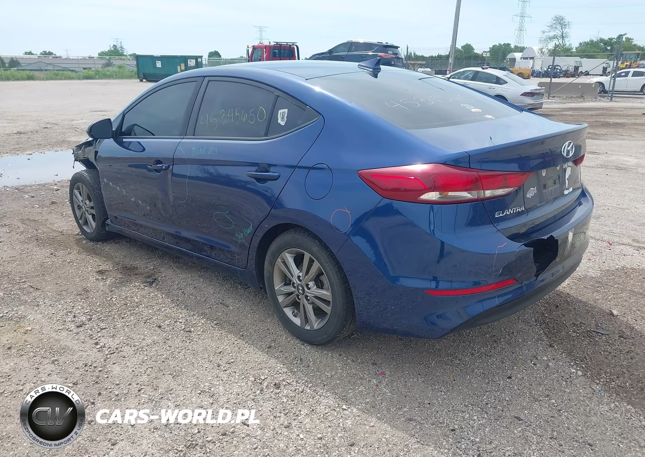 2018 Hyundai Elantra Sel VIN:5NPD84LF8JH351907 - 3