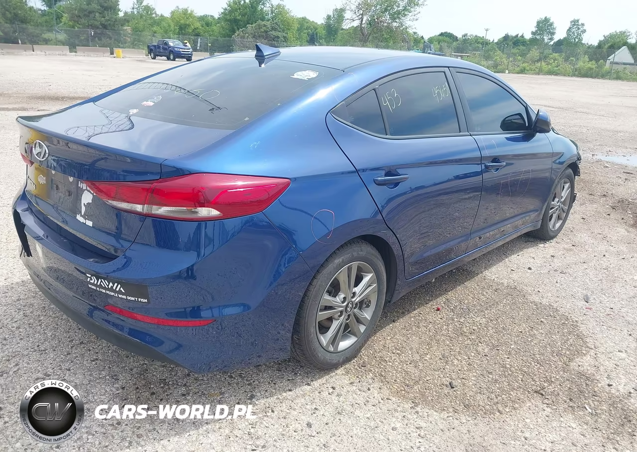 2018 Hyundai Elantra Sel VIN:5NPD84LF8JH351907 - 4
