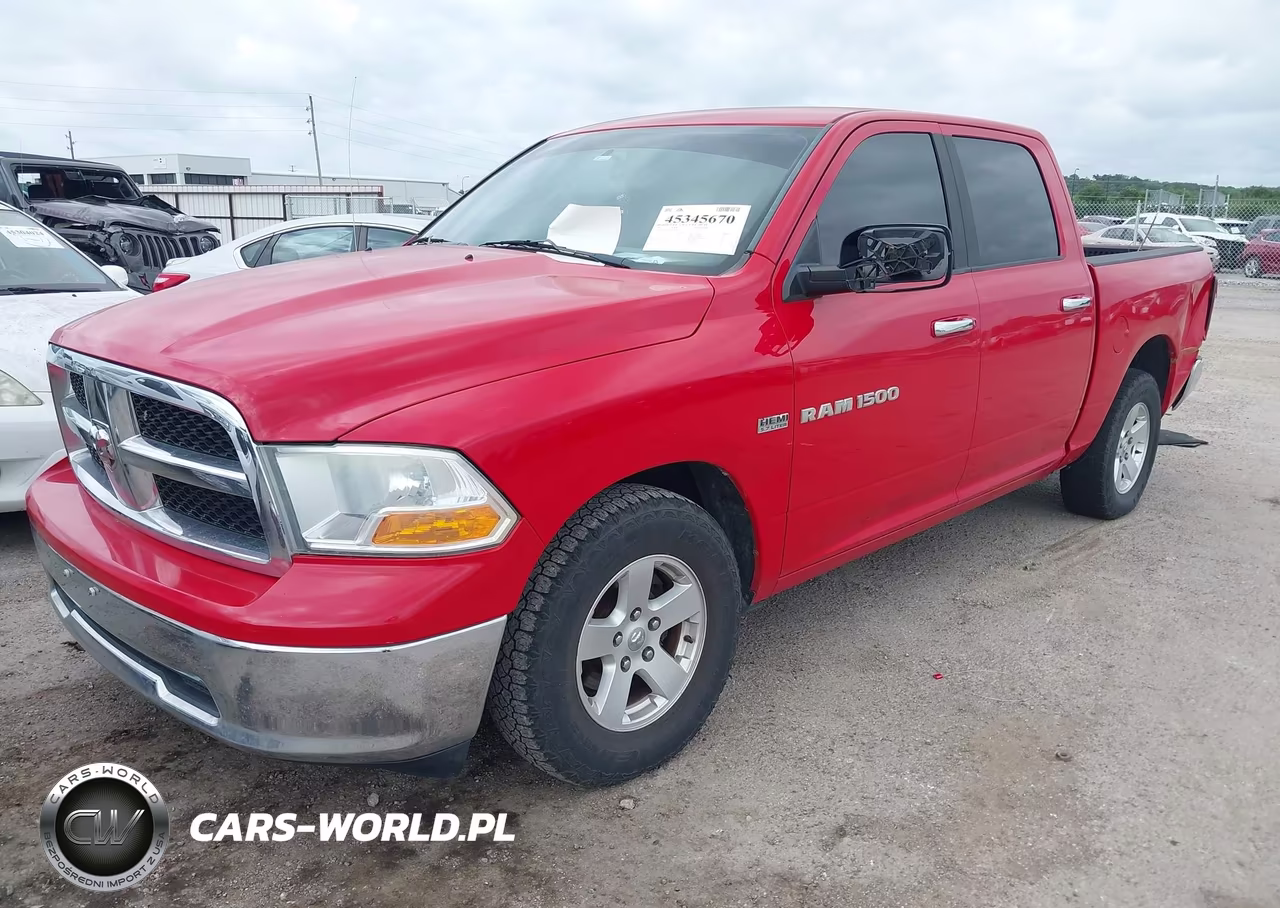 2011 Ram Ram 1500 Slt VIN:1D7RB1CT2BS582239 - 2