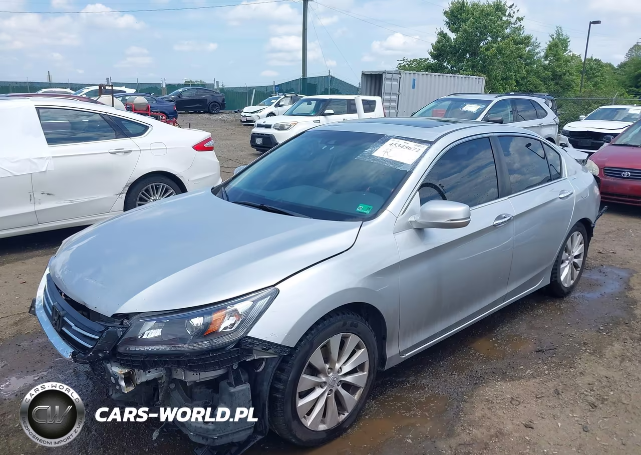 2015 Honda Accord Ex-L VIN:1HGCR2F86FA020592 - 2