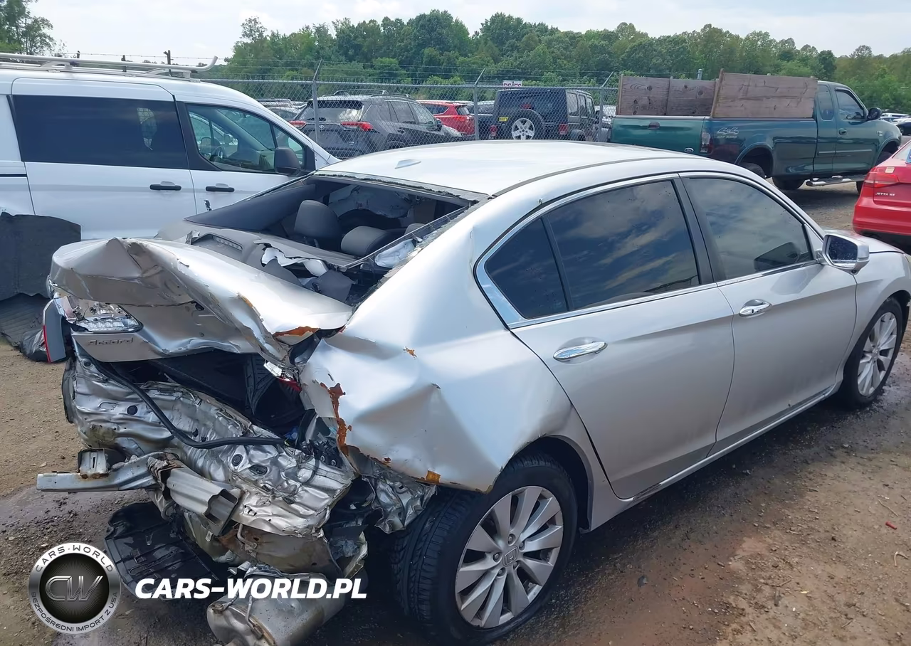 2015 Honda Accord Ex-L VIN:1HGCR2F86FA020592 - 4