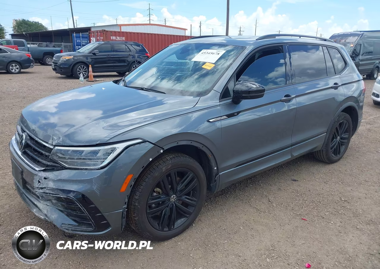 2022 Volkswagen Tiguan 2.0T Se R-Line Black VIN:3VVCB7AX4NM063510 - 2