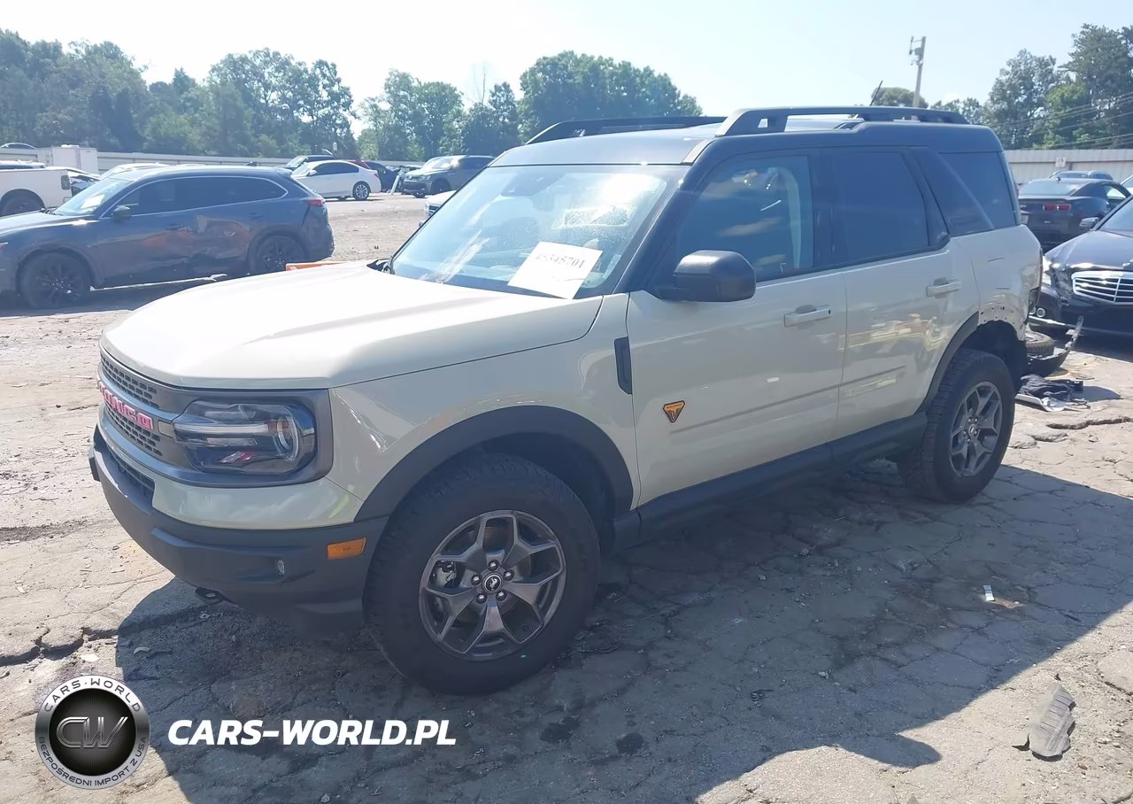 2024 Ford Bronco Sport Badlands VIN:3FMCR9D94RRF73752 - 2