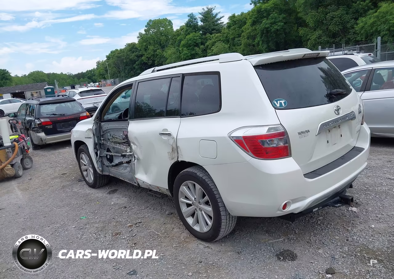 2008 Toyota Highlander Hybrid Limited VIN:JTEEW44A182011406 - 3