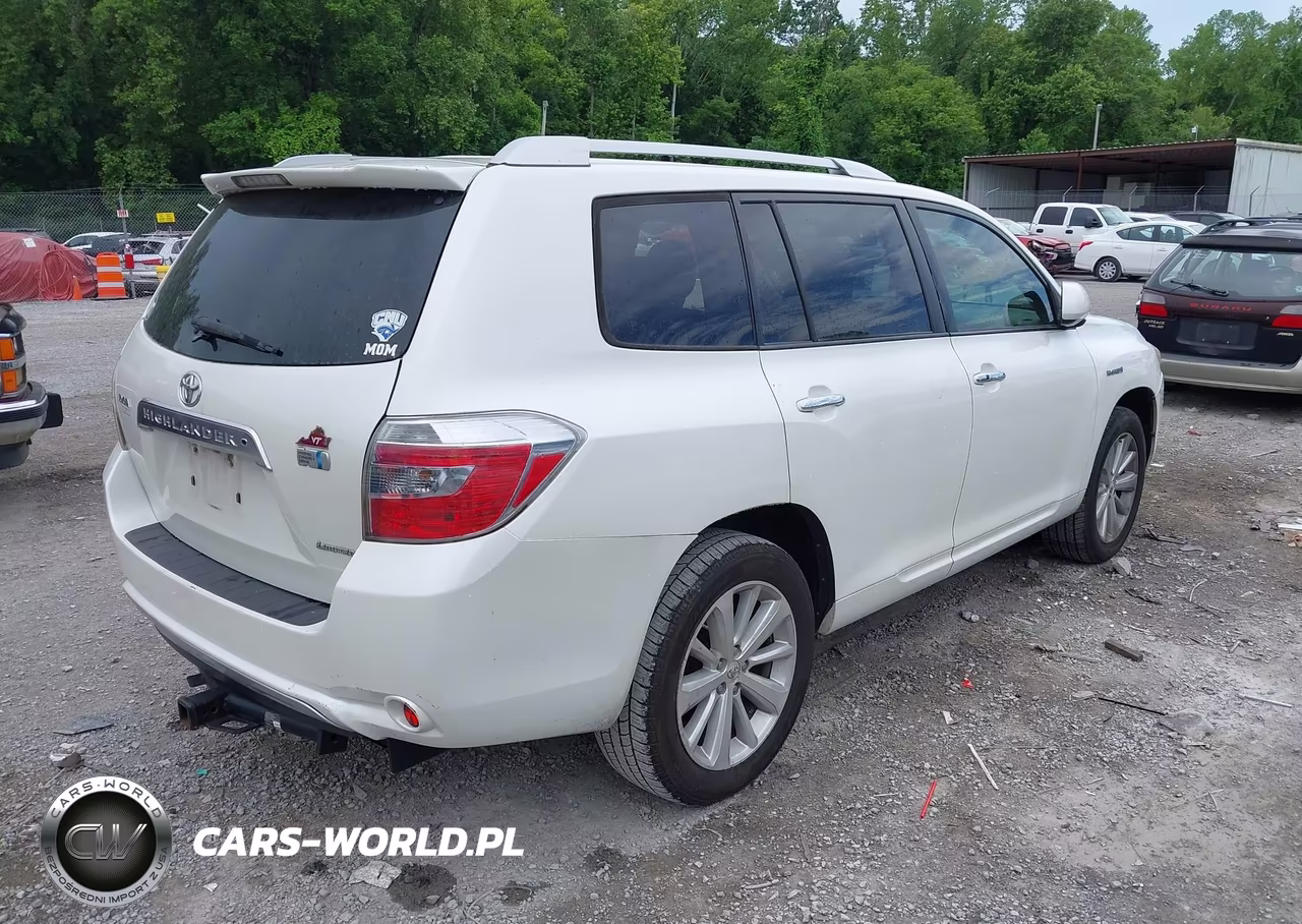2008 Toyota Highlander Hybrid Limited VIN:JTEEW44A182011406 - 4