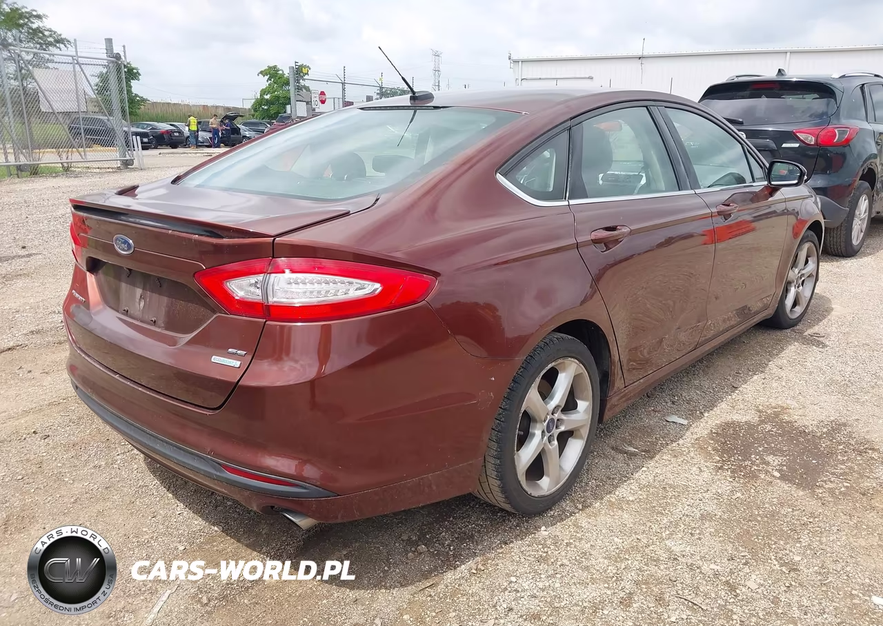 2015 Ford Fusion Se VIN:3FA6P0HDXFR236845 - 4