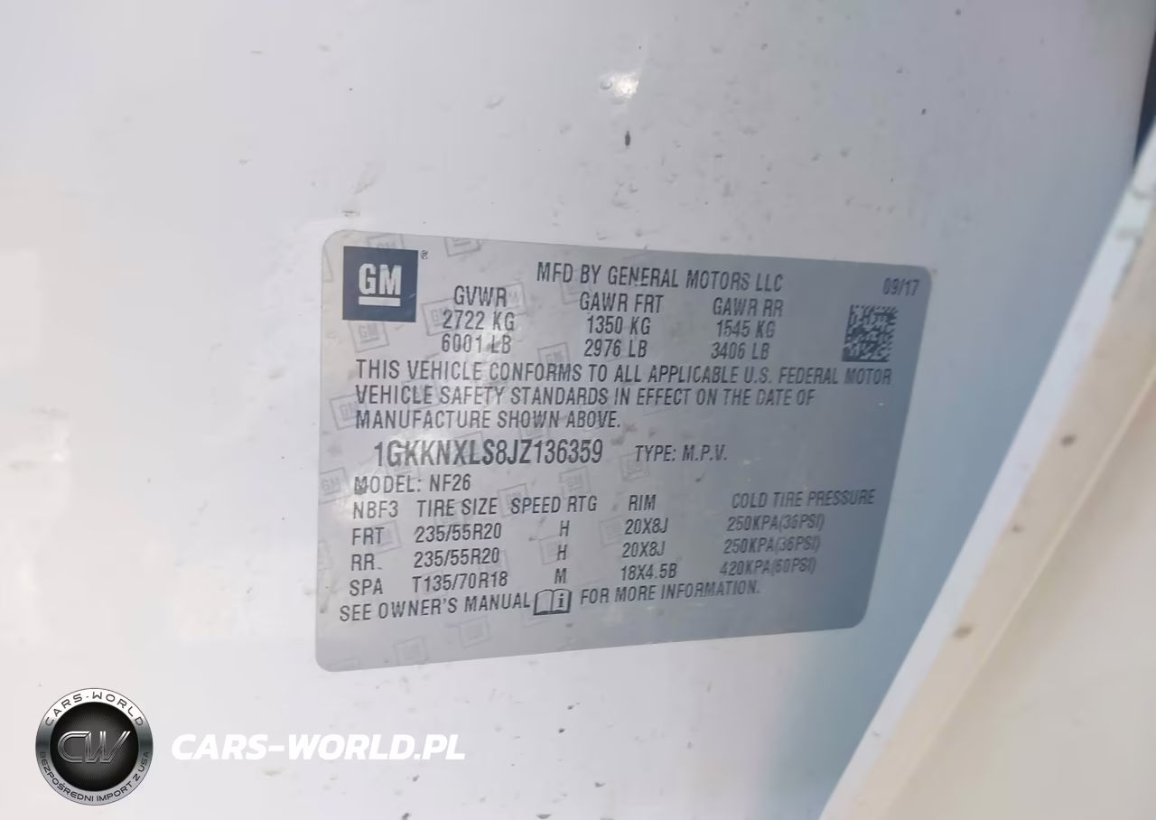 2018 GMC Acadia Denali VIN:1GKKNXLS8JZ136359 - 9