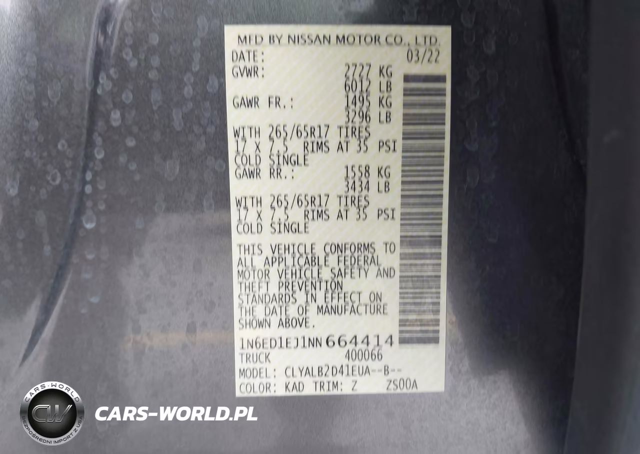2022 Nissan Frontier Sv 4X2 VIN:1N6ED1EJ1NN664414 - 9