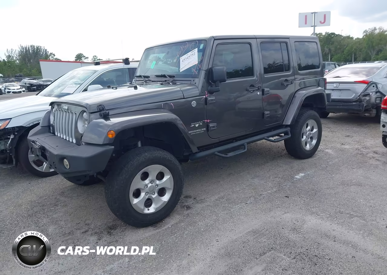 2016 Jeep Wrangler Unlimited Sahara VIN:1C4HJWEG4GL242680 - 2
