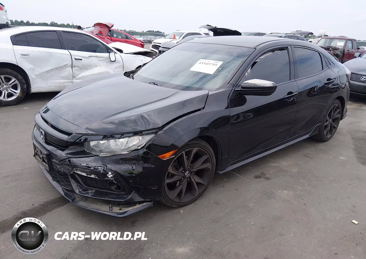 2018 Honda Civic Sport VIN:SHHFK7H4XJU221112 - 2