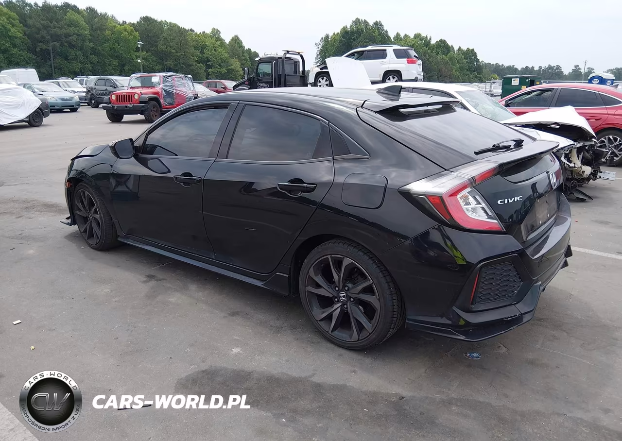 2018 Honda Civic Sport VIN:SHHFK7H4XJU221112 - 3